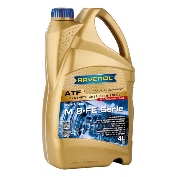 Трансмиссионное Масло Ravenol Atf M 9Fe-Serie ( 4Л Ravenol арт. 121112700401999