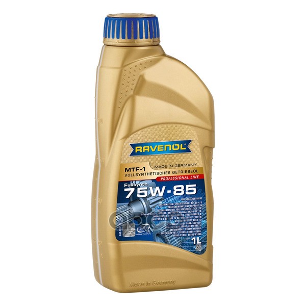 Масло трансмиссионное 75W-85 1л MTF-1 (синтетика) 1221102001 Ravenol арт. 1221102001