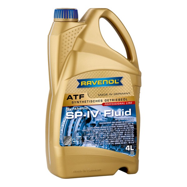 Масло трансмиссионное ATF SP-IV Fluid (4л) Ravenol арт. 4014835714090