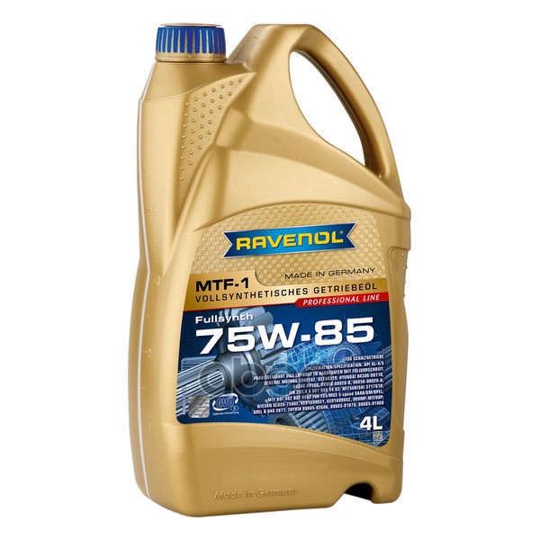 Масло трансмиссионное MTF -1 SAE 75W-85 (4л) Ravenol арт. 4014835719699
