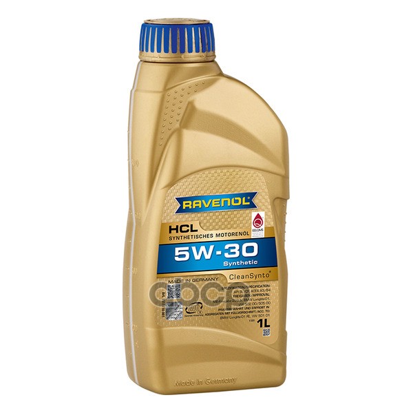 Масло моторное Ravenol HCL 5W-30 1 л 111111800101999 Ravenol арт. 4014835722910