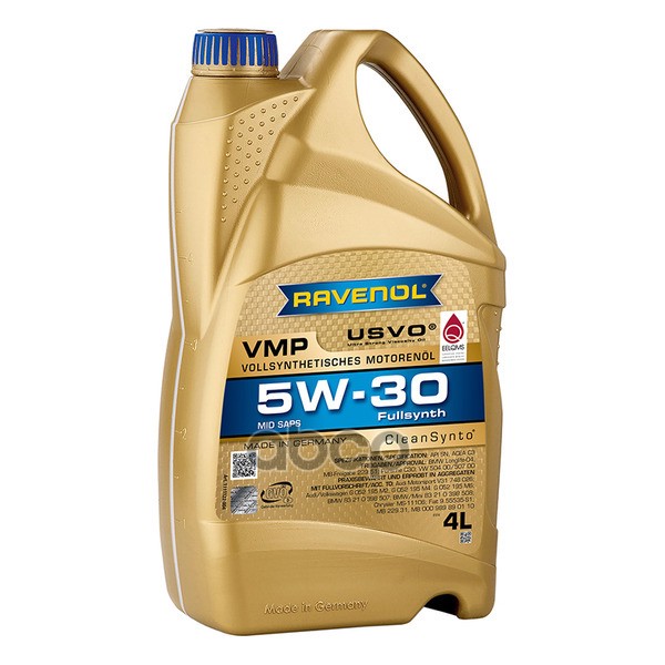 Масло моторное VMP SAE 5W-30 (4л) Ravenol арт. 4014835723399