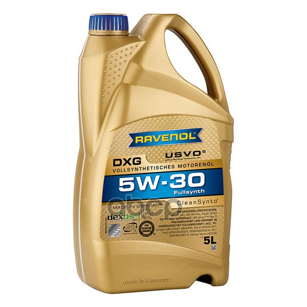 Ravenol Моторное масло RAVENOL DXG 5W-30 5л (111112400501999) 4014835732353