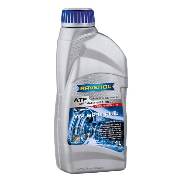 Масло трансмиссионное ATF MM SP-III Fluid (1л) Ravenol арт. 4014835733114