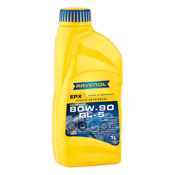 Трансмиссионное масло RAVENOL EPX 80W-90 1л (122320500101999) 4014835734715 Ravenol арт. 4014835734715