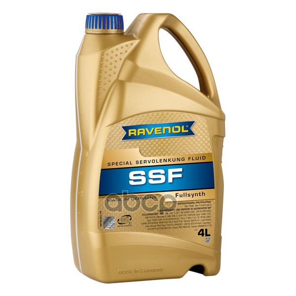 Жидкость для гидроусилителя SSF Spec. Servolenkung Fluid (4л) Ravenol арт. 4014835736498
