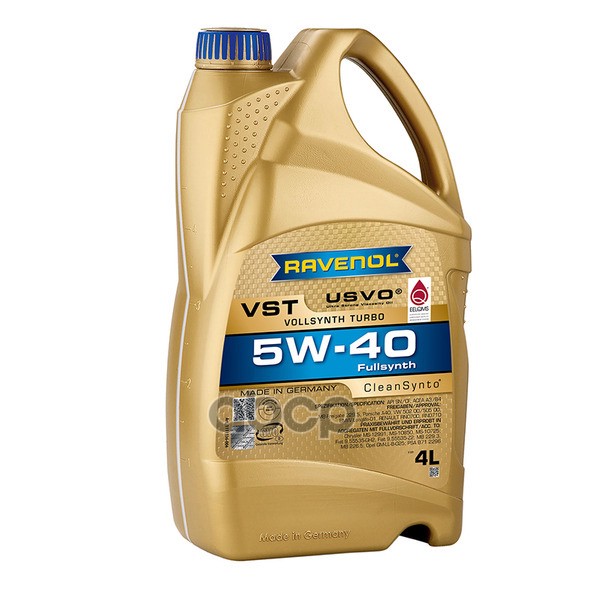 Ravenol Масло моторное Ravenol VST 5W-40 4 л 111113600401999