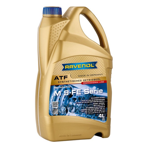 Трансмиссионное масло RAVENOL ATF MB 9FE-Serie ( 4л) new 4014835796096 Ravenol арт. 4014835796096