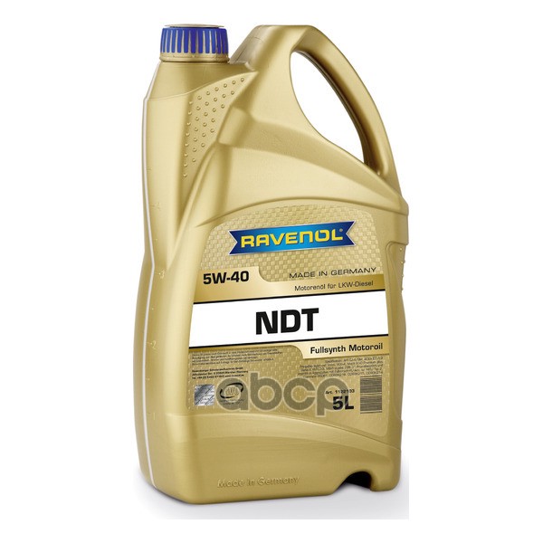 Ravenol Моторное масло RAVENOL NDT SAE 5W-40 (5л)