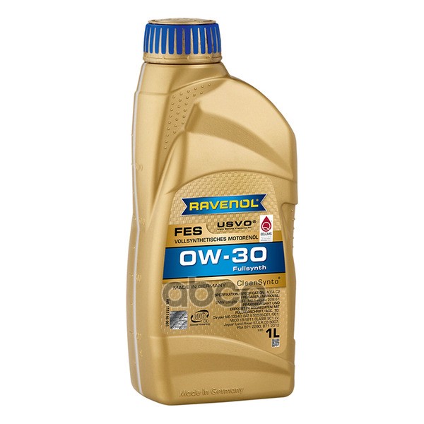 Масло моторное FES SAE 0W-30 (1л) Ravenol арт. 4014835842724