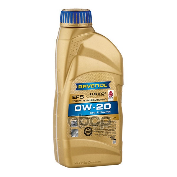 Ravenol Моторное масло RAVENOL EFS 0W-20 1л (111110500101999) 4014835843127