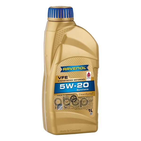 Моторное масло RAVENOL VFE SAE 5W-20 ( 1л) Ravenol арт. 4014835846036