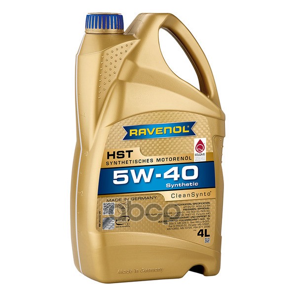 Ravenol Масло моторное HST SAE 5W-40 (4л)