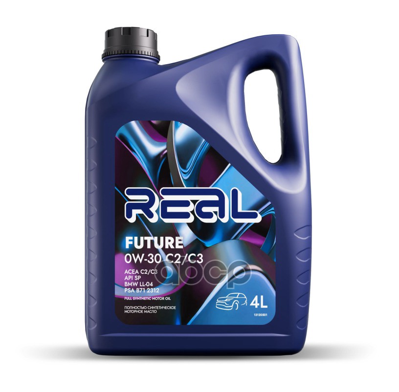 Real Масло моторное API SP ACEA С2, C3 FORD BMW FUTURE 0W30 C2/С 1Л