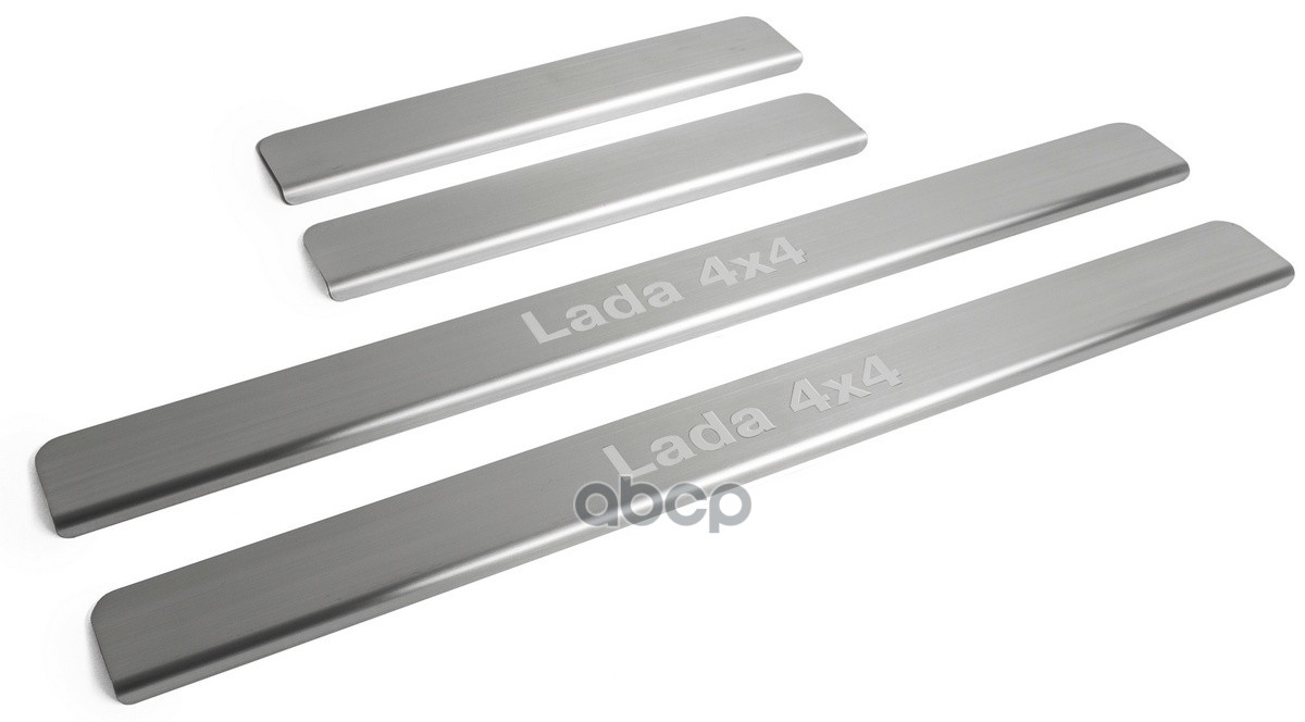 Накладки Порогов Rival (4 Шт.) Lada 4Х4  5-Ти Дверн. 1995- (Название Модели) Rival арт. np.6006.3