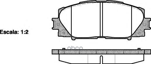 Колодки торм.дисковые Yaris 06- Road house арт. 2122400