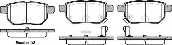 Колодки торм. TOYOTA AURIS2.0 D-4D  2.2 D(07-) Road house арт. 2128602
