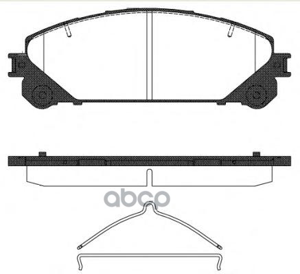 Колодки торм.диск. Lexus RX350/450h (09-) Road house арт. 2131200