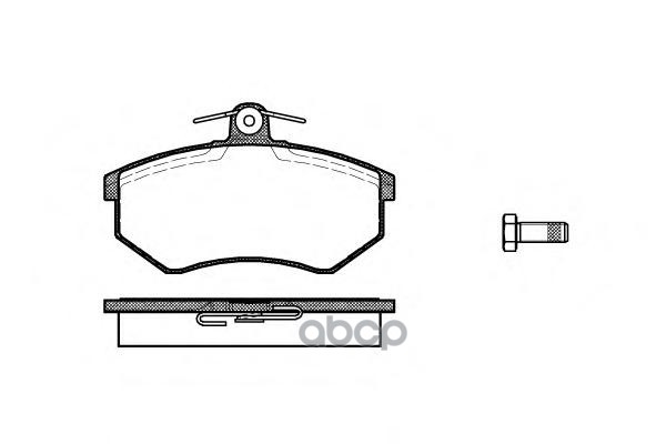 Колодки торм.дисковые Road house арт. 213400
