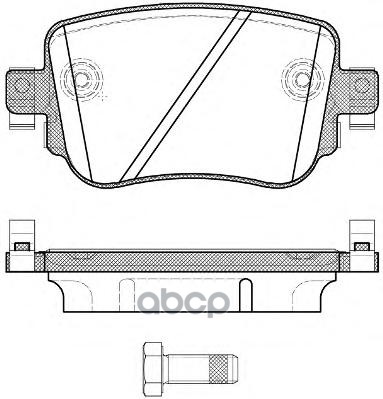 Колодки торм.дисковые Road house арт. 2154908