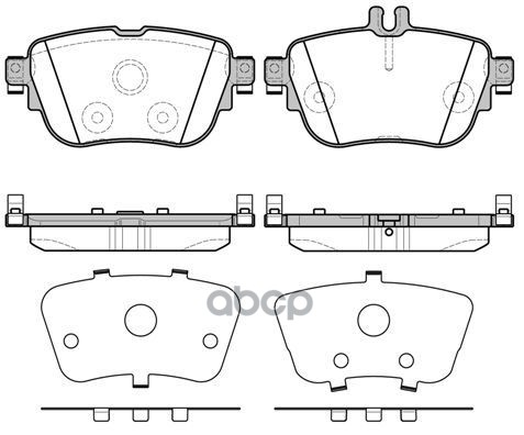 Колодки торм.дисковые MB E-class w213 (16-) Road house арт. 2169900