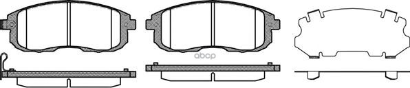 Колодки торм. диск. SX4 1.5i  1.6i VVT  1.9DDiS (06-) Road house арт. 229311
