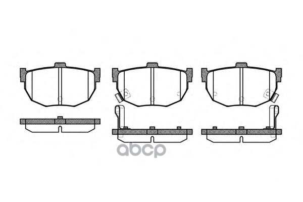 Колодки торм. диск. задн. Cerato 1.6 16v 2.0 CRDi  2.0i (04-) Road house арт. 229432