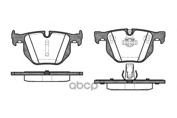 Колодки торм.диск. зад. 520 (07/03-) Road house арт. 238160
