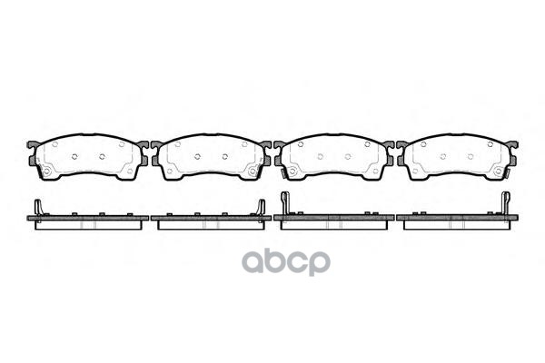 Колодки торм.дисковые Road house арт. 241504