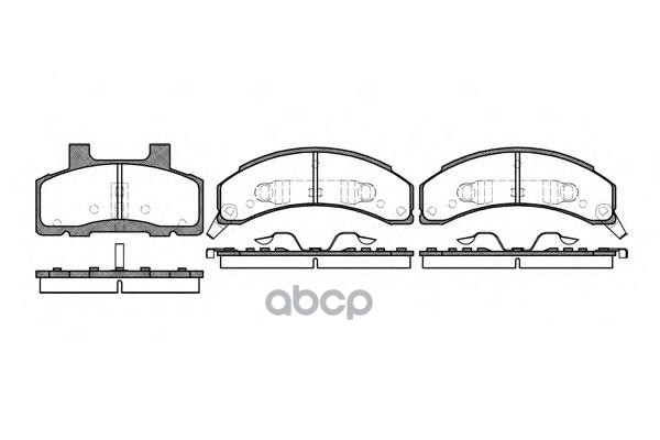 Колодки торм. дисковые Road house арт. 251802