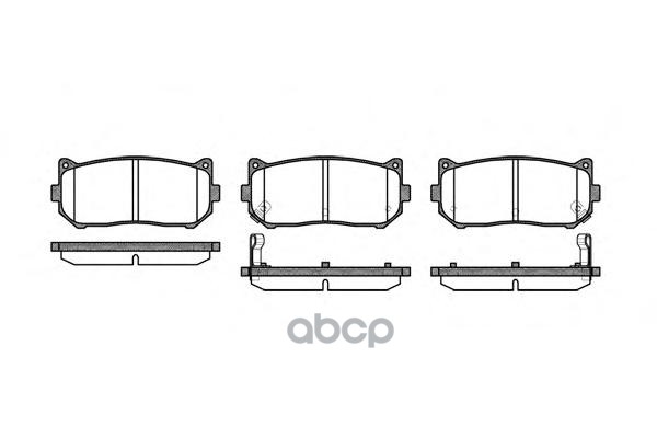 Колодки торм.дисковые Road house арт. 264902