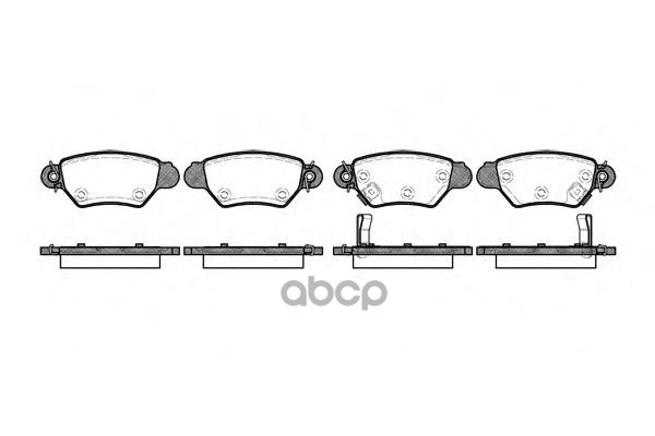 Колодки торм.дисковые Road house арт. 268502