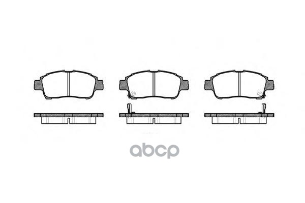 Колодки торм.дисковые Road house арт. 271202