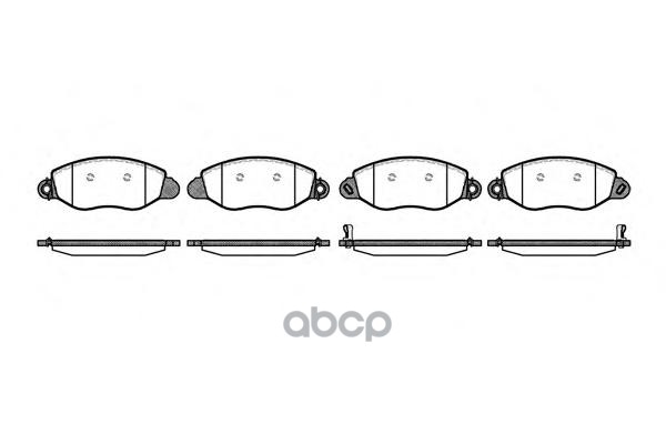 Колодки торм.дисковые Road house арт. 277212