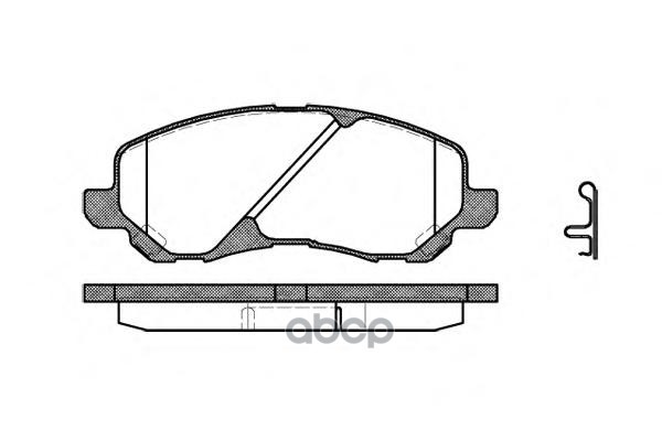 Колодки торм.диск. Lancer  Outlander 03- Road house арт. 280402