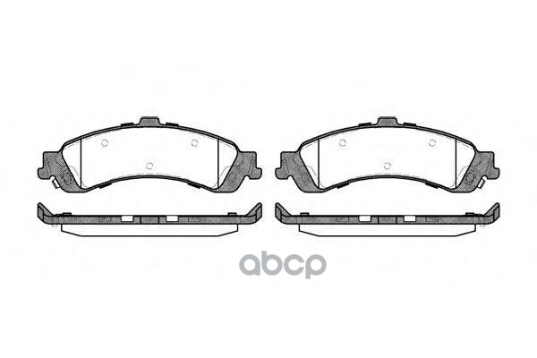 Колодки торм.диск. Chev Tahoe 99-06 Road house арт. 280902