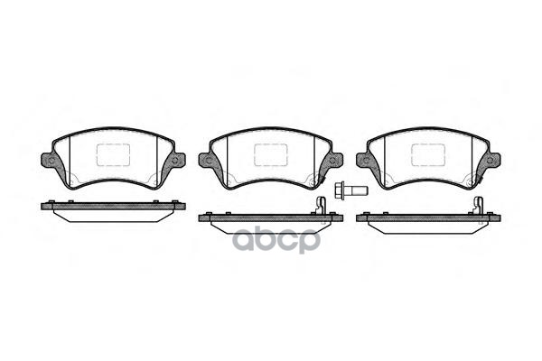 Колодки торм.дисковые Road house арт. 282212