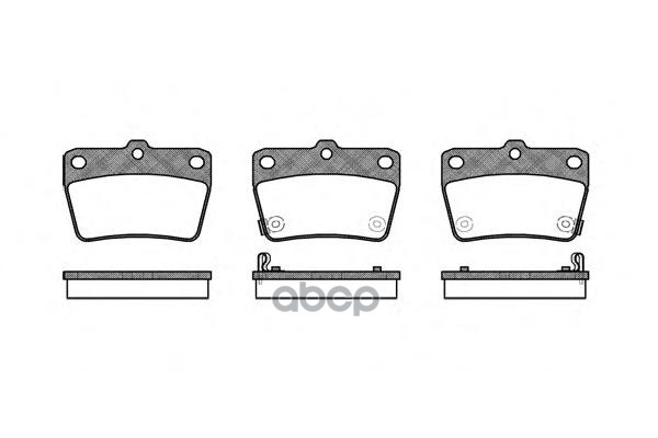 Колодки торм.дисковые Road house арт. 283902