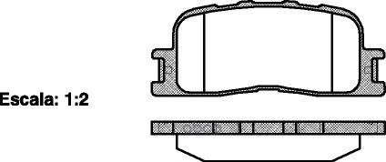 Колодки торм.дисковые Road house арт. 285400