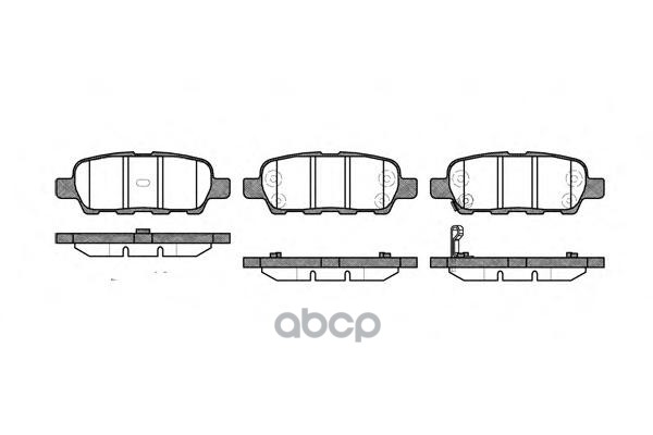 Колодки торм.диск. Qashqai  X-Trail Road house арт. 287601