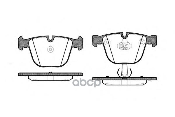 Колодки торм.дисковые задн. 745 (01-) Road house арт. 289200