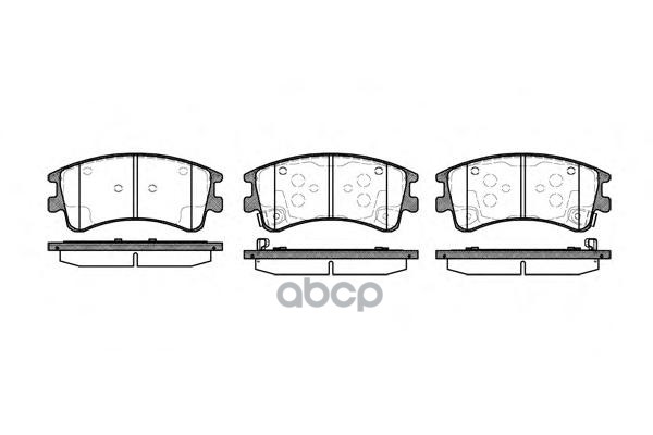 Колодки торм.дисковые Road house арт. 297002