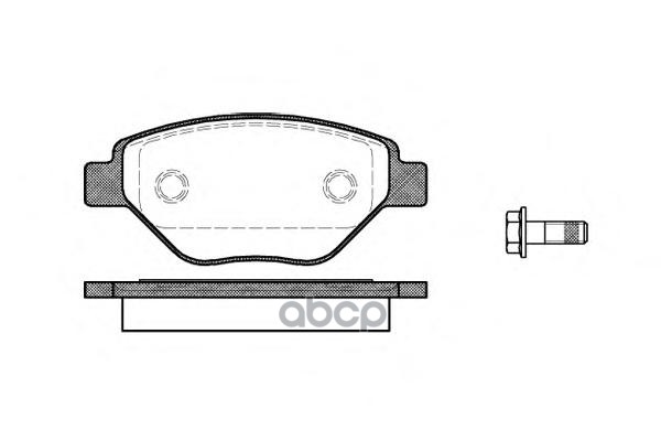 Колодки торм.диск. Megane II (02-03) Road house арт. 297700
