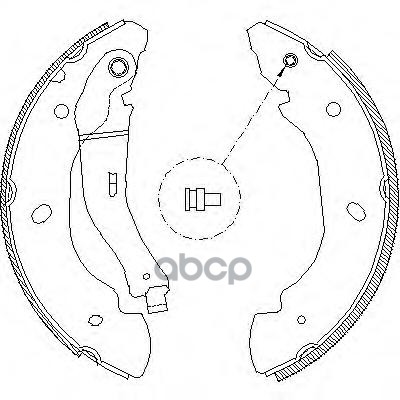 Колодки Торм.барабанные Road house арт. 410700