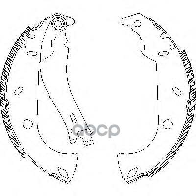 Колодки Торм.барабанные Road house арт. 418001
