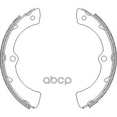 Колодки Торм.барабанные Road house арт. 437200