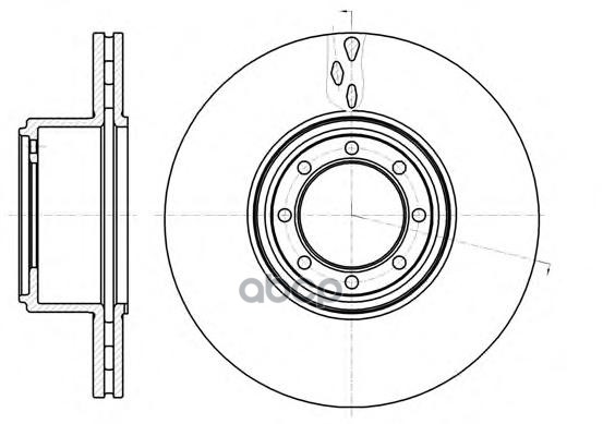 Диск Торм. Задн. Iveco Iii Road house арт. 6121610