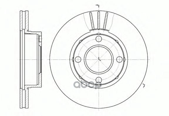 Диск Тормозной Road house арт. 617710
