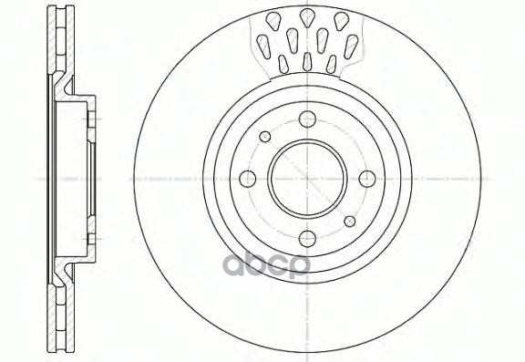 Диск Тормозной Road house арт. 631510