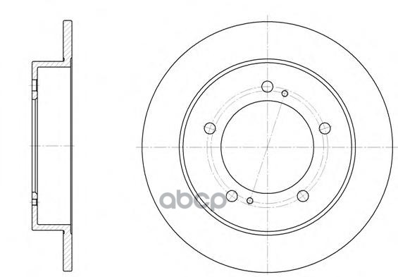 Диск Тормозной Road house арт. 633100